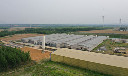 Qingdao GaoTianRan အလွှာလှောင်အိမ်စီမံကိန်း