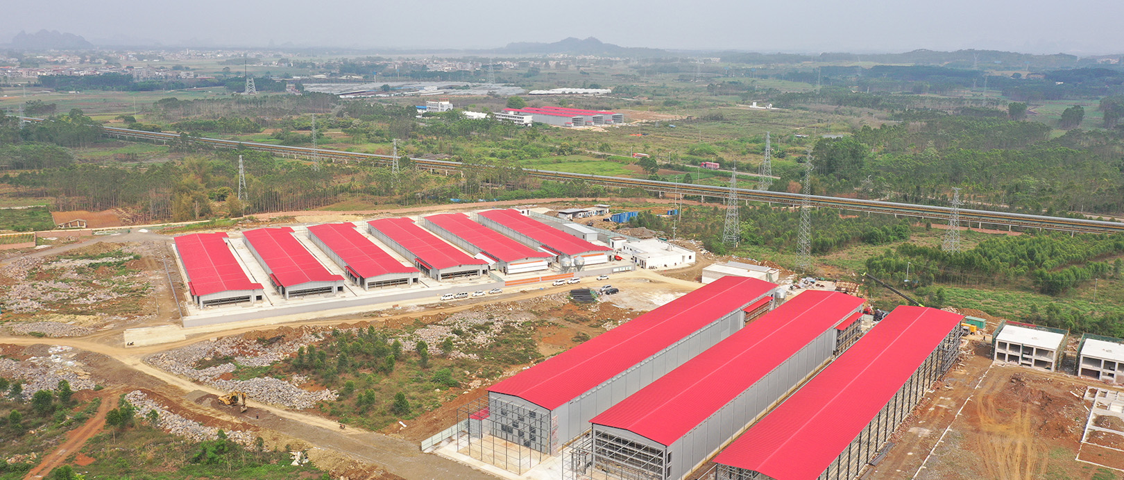 Guigang Tongfa 3.6 သန်း-ငှက်ပြည့်စက်မှုလုပ်ငန်းကွင်းဆက်အလွှာ မွေးမြူရေးစီမံကိန်း
