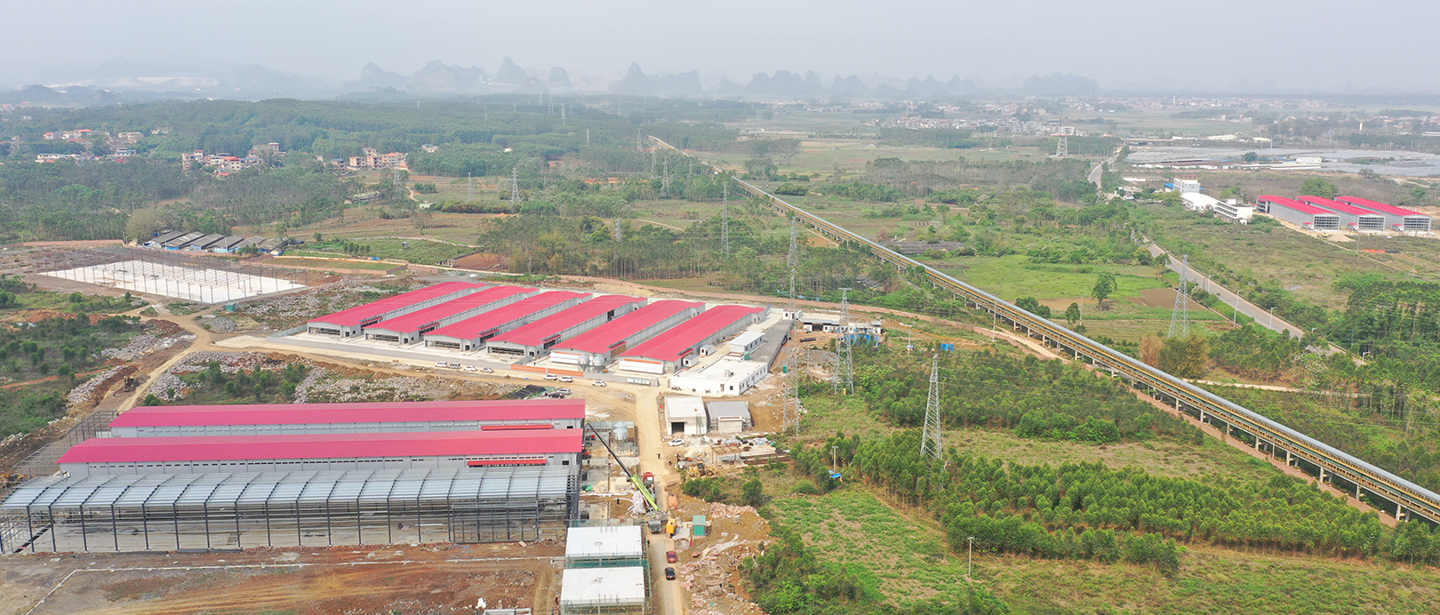 Guigang Tongfa 3.6 သန်း-ငှက်ပြည့်စက်မှုလုပ်ငန်းကွင်းဆက်အလွှာ မွေးမြူရေးစီမံကိန်း